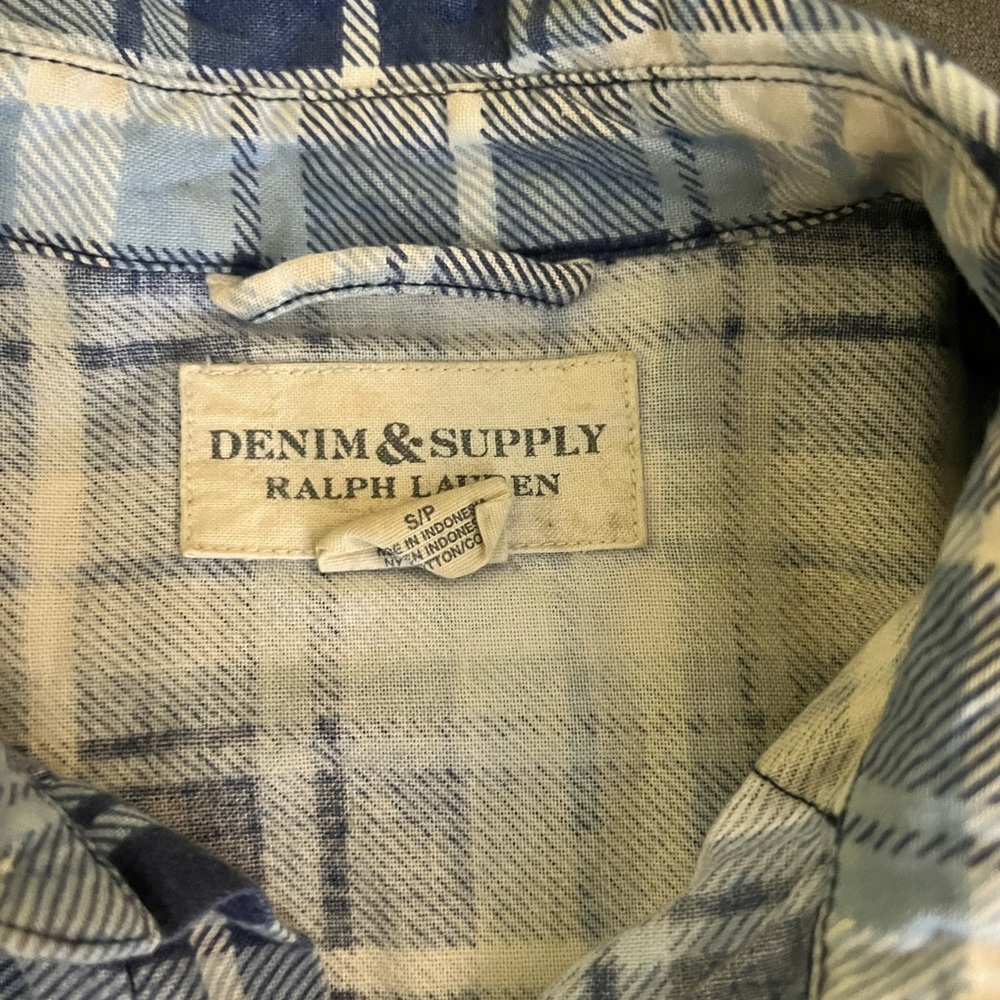 Plaid Ralph Lauren button up